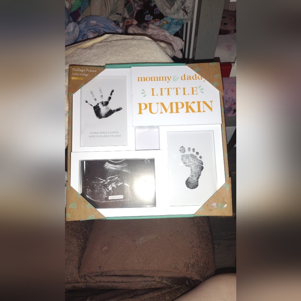 Collage frame little pumpkin